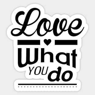 Inspirational motivational quote Sticker